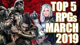 Top 5 NEW RPGs Of March 2019