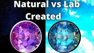 NATURAL ALEXANDRITE VS LAB CREATED do they both change color ?