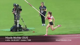 Nicole Büchler (SUI) - 4.45m at IAAF World Championships London 2017