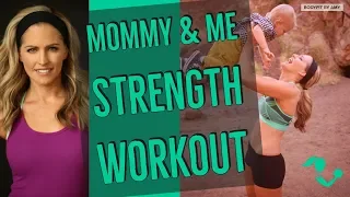 12 Minute Mommy & Me Strength Workout---Mom and Baby Bodyweight Workout