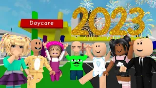 DAYCARE NEW YEAR REWIND | Funny Roblox Moments | Brookhaven 🏡RP