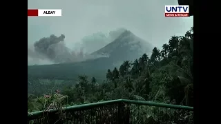 PHIVOLCS, wala pang nakitang indikasyon ng malakas na pagsabog ng bulkang Mayon