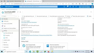 How to create azure Synapse workspace | Built in Azure sql server