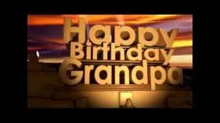 Happy birthday Grandpa