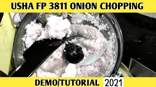 USHA FP 3811 | ONION CHOPPING | TUTORIAL/DEMO | FARRO KITCHEN