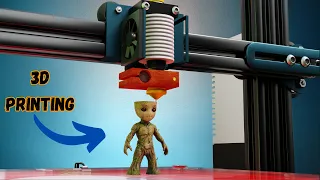 How Does 3D Printing Works - 3D Animation