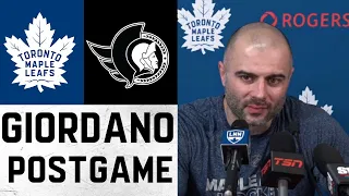 Mark Giordano Post Game | Toronto Maple Leafs vs Ottawa Senators | April 16, 2022