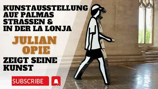 Julian Opie: 💚 Moderne Kunst in den Straßen von Palma