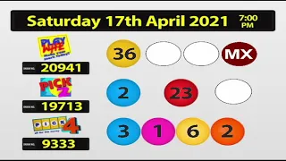 NLCB Online Draws   Saturday 17th April 2021