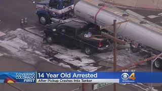 Teen Driver Charged After Fuel Tanker Crash