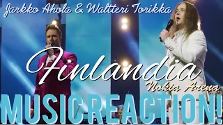 BRAVO!!👏🏾🇫🇮Jarkko Ahola & Waltteri Torikka - Finlandia(Nokia Arena) | Music Reaction🔥