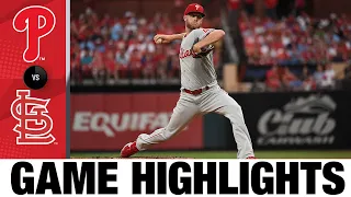 Phillies vs. Cardinals Game Highlights (7/8/22) | MLB Highlights