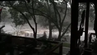 Viewer Video: Guadalupe River flooding in Sattler