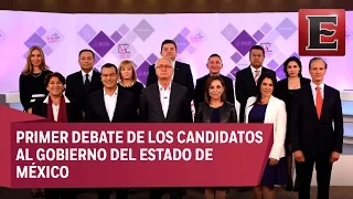 Primer debate entre los candidatos al Gobierno del Estado de México
