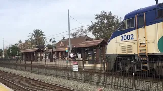 Coaster train 685 F59phi 3002 depart at old town station