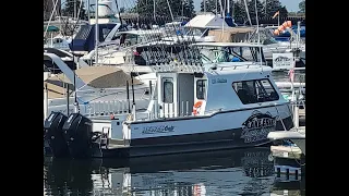 Hewescraft 270 Alaskan (Charter Boat)  on lake Erie