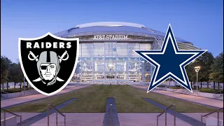 Madden 24 Rosters NFL Preseason Week 3: Las Vegas Raiders (1-1) @ Dallas Cowboys (0-2)