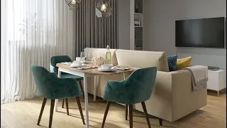 Fabulous Small Living Dining Room Combo Design Ideas