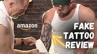 We tried Fake Sleeve Tattoos from Amazon - RESULTS - MATJ