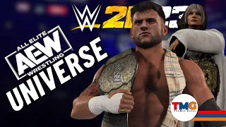 WWE 2K23 : How To Create an AEW Universe Mode