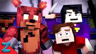 "The Foxy Song" | Minecraft FNAF Animation Music Video (Song by Groundbreaking)