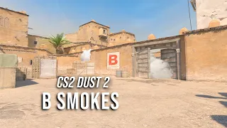 new B Smokes for CS2 Dust 2