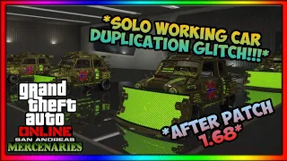 GTA 5 ONLINE - *SOLO!* CLEAN UNLIMITED CAR DUPLICATION GLITCH - INFINITE DUPES