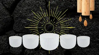 Sound Healing Frequencies · 432 hz Crystal Singing Bowls Sound Bath with Koshi Bells