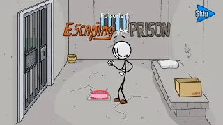 All Endings + All unique Fails |The Henry Stickmin Collection Episode 1 Escaping the prison Gameplay