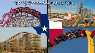 Top 15 BEST Roller Coasters in TEXAS (2023)