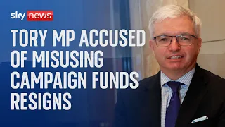 MP accused of misusing campaign funds quits Conservative Party