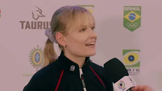 Interview PIETRUK Aleksandra Anna POL 50m Rifle 3 Positions Women 2024 Rio De Janeiro ISS