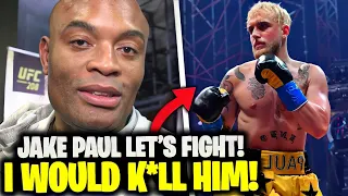 Anderson Silva CALLS OUT Jake Paul To A Fight..