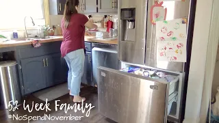 How to Generate Gratitude | Freezer Deep Cleaning | Join me for #NoSpendNovember