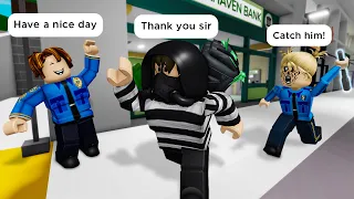 ROBBER 2: THE MONEY HEIST 💰 Roblox Brookhaven 🏡 RP - Funny Moments