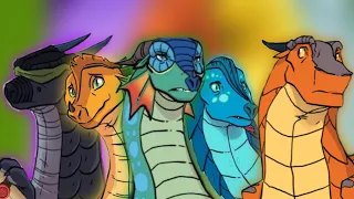 The Dragonets Have A Discussion (Wings of Fire Meme)