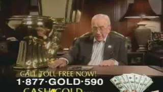 Cash4Gold Superbowl Ad ... RIP Ed McMahon Sell Gold