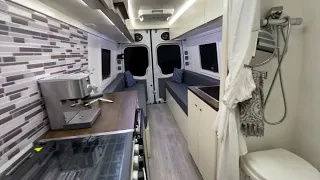 Interior Tour of 2013 Mercedes Sprinter 2500 Wheelbase 170” extended