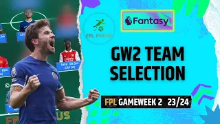 FPL Gameweek 2 Team Selection | What to do with Gabriel? | Fantasy Premier League 2023/24