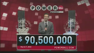 Powerball: Monday, March 7, 2022