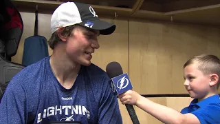 Junior Reporter - One on one with Brayden Point - 20161017