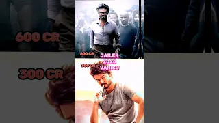 RAJINI vs VIJAY 💥🔥#shorts #rajinikanth #vijay #comparison #ytshort #jailer #shortfeed #viralshort