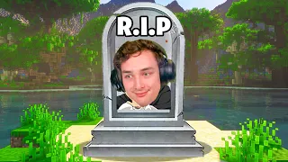 I died in minecraft :(