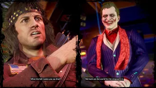 Rambo v The Joker - Dialogues - Mortal Kombat 11 Ultimate