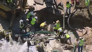 North Texas heat leading to surge in water main breaks