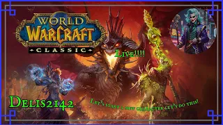 New WoW Classic Character. Lets go Discover!  Live on Youtube and Twitch