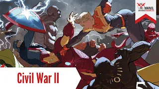 Konflik Akibat Ramalan | Civil War II: Captain Marvel vs Iron Man