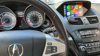 Acura MDX 2012: подключение беспроводного CarPlay, AndroidAuto, русификация, замена шкалы спидометра