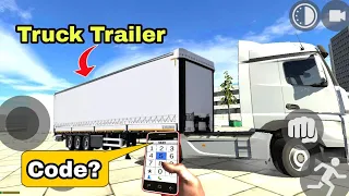 Truck Trailer का Cheat Code? Indian Bike Driving 3D New Update 2023! New Cheat Codes! shiva gaming