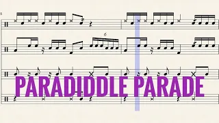 Paradiddle Parade Cadence - by MD